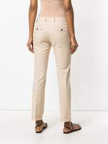 Thumbnail for your product : Incotex cuff slim fit trousers