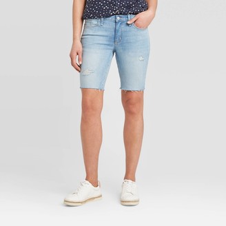 universal thread mid rise boyfriend shorts