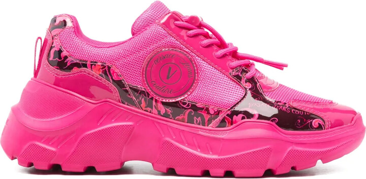 Versace Jeans Couture Logo-Patch Chunky Sneakers