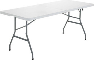 Arlmont & Co. Portable Folding Camping Table With Carrying Handle For Picnic