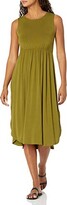 Thumbnail for your product : Amazon Essentials Women's Jersey Sleeveless Gathered Midi Dress (Previously Daily Ritual)
