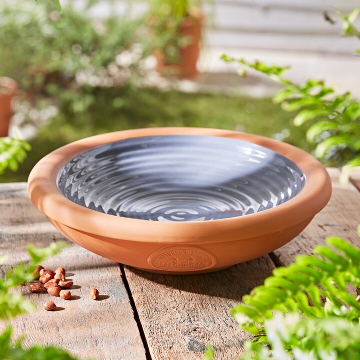 Natural History Museum Terracotta Bird Bath Terracotta ShopStyle Decor
