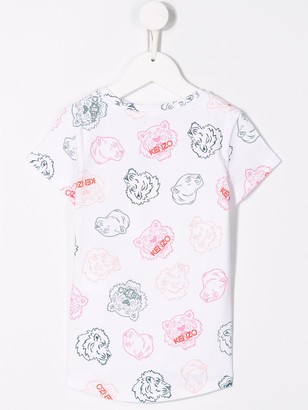 Kenzo Kids tiger pattern T-shirt