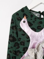 Thumbnail for your product : Wauw Capow By Bangbang Peace Winter leopard dress
