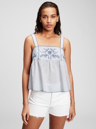 Gap Embroided Tank Top