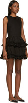 Thumbnail for your product : J Brand x Simone Rocha Black Tiered Ruffle Dress