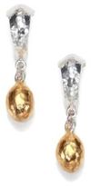 Thumbnail for your product : Gurhan Curve Sterling Silver & 24K Yellow Gold Drop Earrings