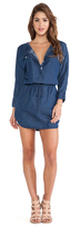 Thumbnail for your product : True Religion Popover Shirt Dress