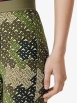 Thumbnail for your product : Burberry Monogram Print Stretch Jersey Leggings