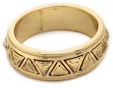 Thumbnail for your product : House Of Harlow Triangle Plateau Midi Ring