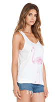 Thumbnail for your product : Sincerely Jules Flamingo Tank