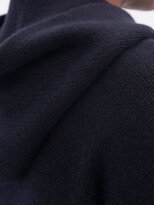 Thumbnail for your product : Raey Hooded Knitted Cashmere Maxi Dress