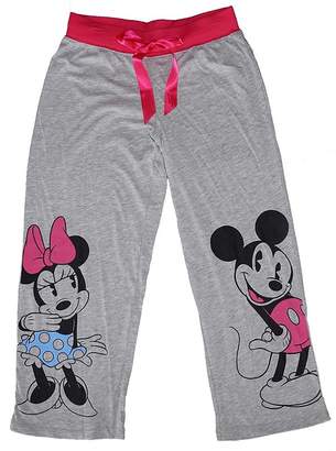 Disney Classic Mouse Pajama Pants - Grey / Pink (L)