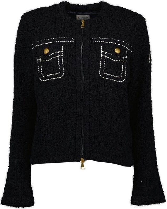 Moncler Padded Zip-Up Cardigan