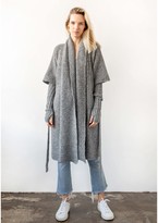 Thumbnail for your product : Salanida Tesoro Alpaca Blend Coat - Grey