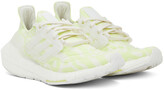 Thumbnail for your product : adidas White & Green Ultraboost 22 Sneakers