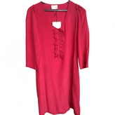 Thumbnail for your product : Stella Forest Burgundy Silk Dress