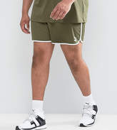 Thumbnail for your product : Puma Plus Retro Mesh Shorts In Green Exclusive To Asos
