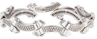 Charriol 18K Diamond Link Bracelet