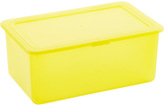Thumbnail for your product : Container Store Stackable Storage Box Yellow