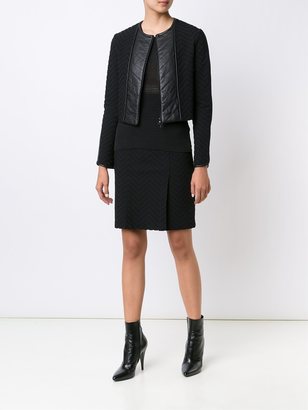 Yigal Azrouel chevron quilted jacket