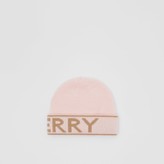Thumbnail for your product : Burberry Logo Intarsia Cashmere Beanie