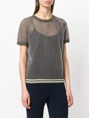 Roberto Collina sheer knit T-shirt