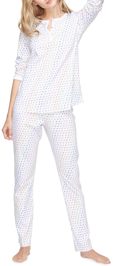 Roller Rabbit Disco Hearts Pima Cotton Pajama Set - ShopStyle