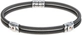 Thumbnail for your product : Jan Leslie Double Cord Bracelet - Sterling Silver (For Men)