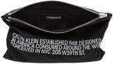 Thumbnail for your product : Calvin Klein Black Small Nylon Logo Pouch