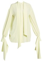 Thumbnail for your product : Rokh Draped Detachable Cuff Blouse