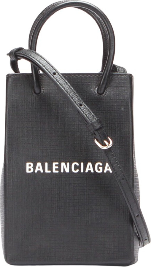 balenciaga leather crossbody bag