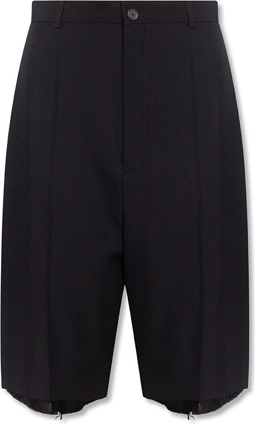 Balenciaga KneeLength Tailored Shorts ShopStyle