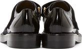 Thumbnail for your product : Marni Midnight Calfhair & Gold Toecap Derby Shoes