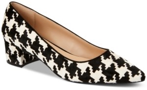 macy's low heel pumps