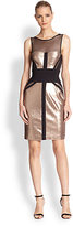 Thumbnail for your product : BCBGMAXAZRIA Reina Sequin Illusion Dress