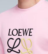 Thumbnail for your product : Loewe Anagram embroidered sweatshirt