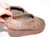 Thumbnail for your product : Felt Forma Organic Brown Felted Clogs