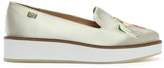 Thumbnail for your product : Australia Luxe Collective Co. Bali Cream Satin Eagle Loafers
