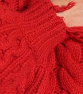 Thumbnail for your product : Alanui Fisherman wool and cashmere sweater