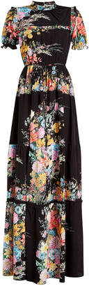 N°21 N21 Printed Silk Maxi Dress