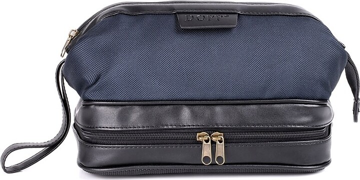 Dopp Business Class 10" Nylon Toiletry Bag, Water Resistant, Navy (06776.NV)