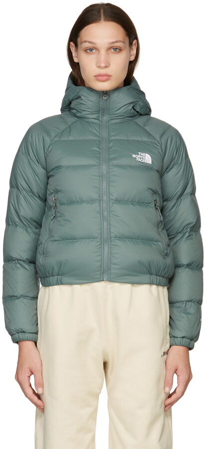 The North Face Green Down Hydrenalite Puffer - ShopStyle