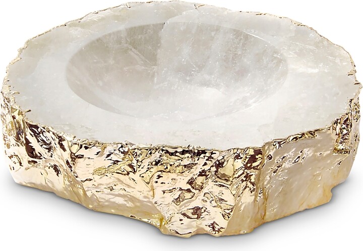 ANNA New York Casca Bowl, Crystal & Gold