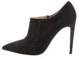 Thumbnail for your product : Ralph Lauren Glitter-Embellished Textured Leather Booties