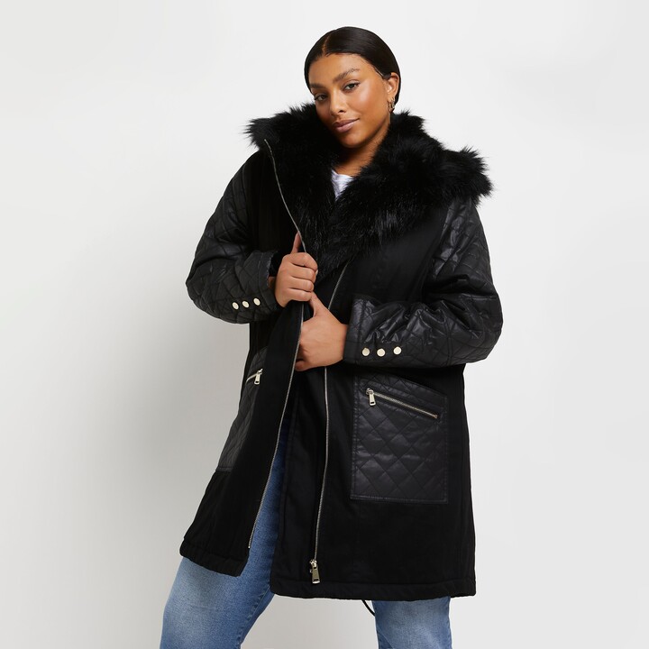 Faux Fur Lined Parka Womens | Shop the world's largest collection of  fashion | ShopStyle UK