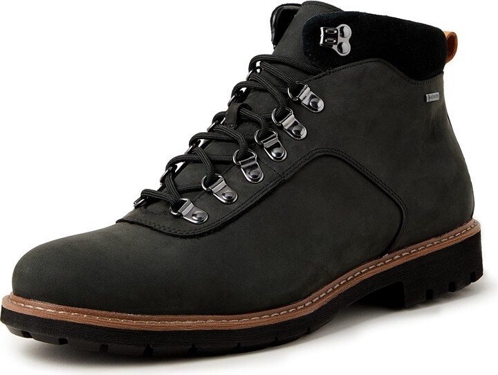 Clarks Batcombe Alp Gore-Tex Nubuck Boots In Black Standard Fit Size 7 -  ShopStyle