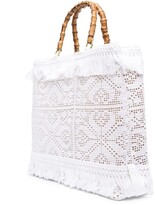 Thumbnail for your product : la milanesa Large Crochet Tote Bag