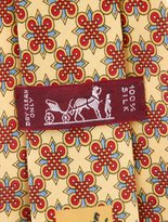 Thumbnail for your product : Hermes Geometric Pattern Silk Tie