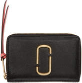 Thumbnail for your product : Marc Jacobs Black and Pink Small Standard Wallet